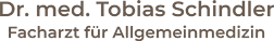 Dr. med. Tobias Schindler Logo